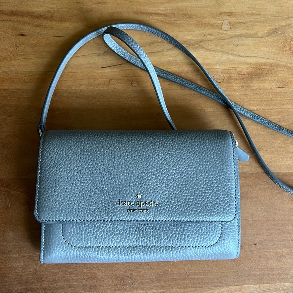 Kate Spade Gray Crossbody